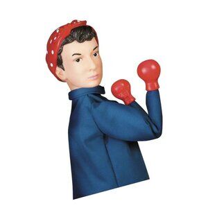 Mcphee Archie Rosie The Riveter Punching Puppet